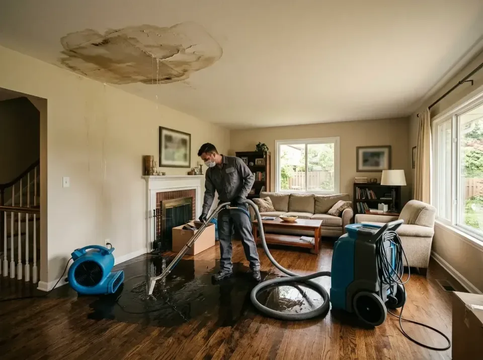 attic-pipe-burst-ceiling-drip-008 — frequently asked questions, Water Damage Restoration & Carpet Care in Mendota, CA